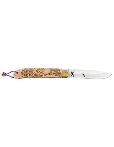 Coltello Pieghevole Bredouille Faggio: Eleganza e Precisione Unica