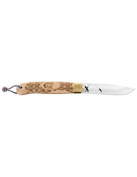 Coltello Pieghevole Bredouille Faggio: Eleganza e Precisione Unica