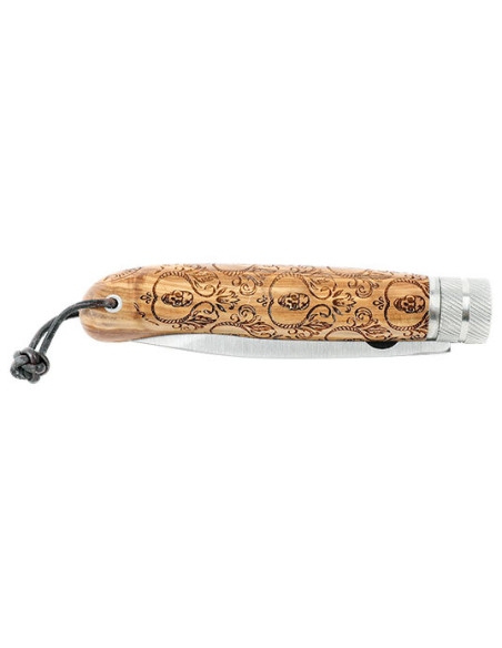 Coltello Pieghevole Skull Focus : Precisione ed Eleganza Unica