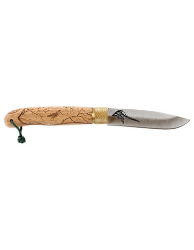 Klappmesser D&eacute;cal&eacute; Jagdserie - Focus Waldschnepfe - 11202 - Khurts.com