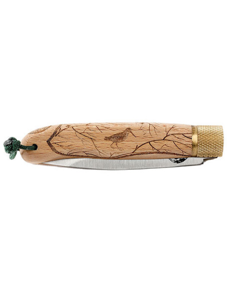 Klappmesser D&eacute;cal&eacute; Jagdserie - Focus Waldschnepfe - 11203 - Khurts.com