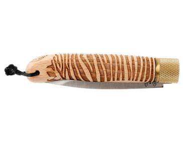 Coltello Pieghevole Selvaggio Zebra: Precisione ed Eleganza Unica 2