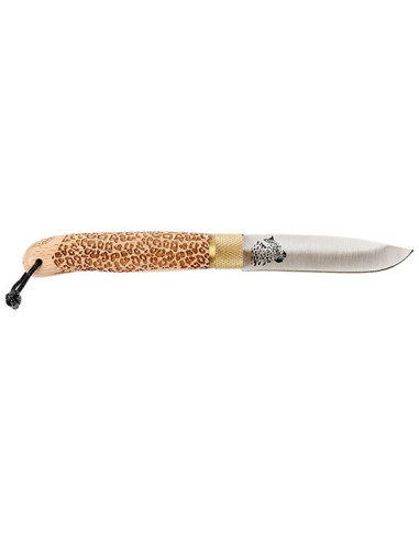 Klappmesser D&eacute;cal&eacute; S&eacute;rie Sauvage - Focus L&eacute;opard - 11215 - Khurts.com