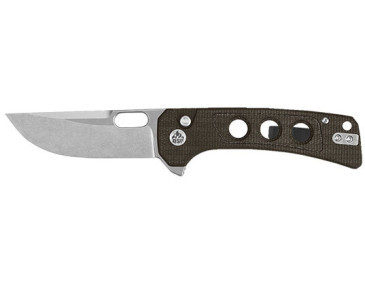 Coltello Pieghevole QSP Unicorn Marrone: Eleganza e Precisione Durevole