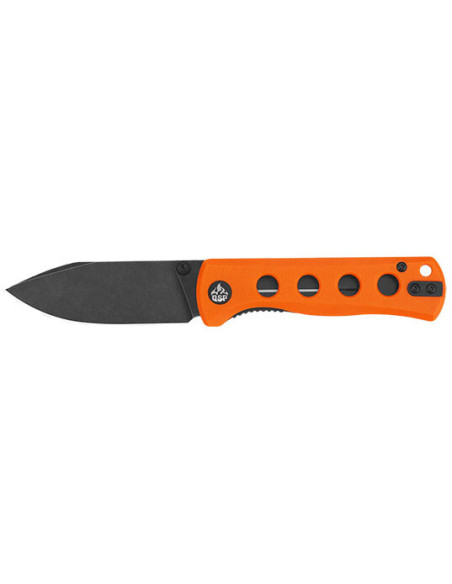 Coltello Pieghevole QSP Canary Arancione: Filo Durevole e Sicurezza