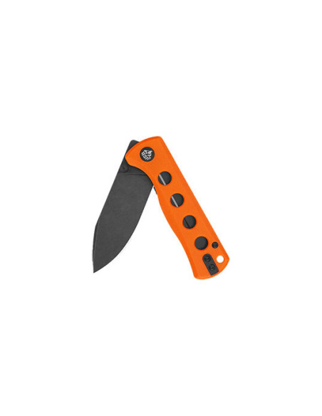 Coltello Pieghevole QSP Canary Arancione: Filo Durevole e Sicurezza