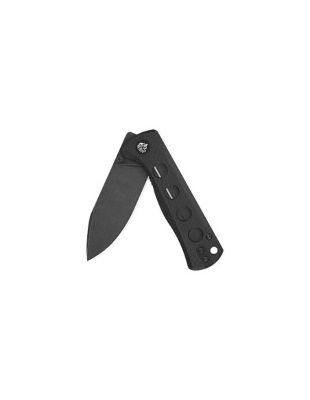 Navaja Plegable QSP Canary Black : Filo Duradero y Elegancia
