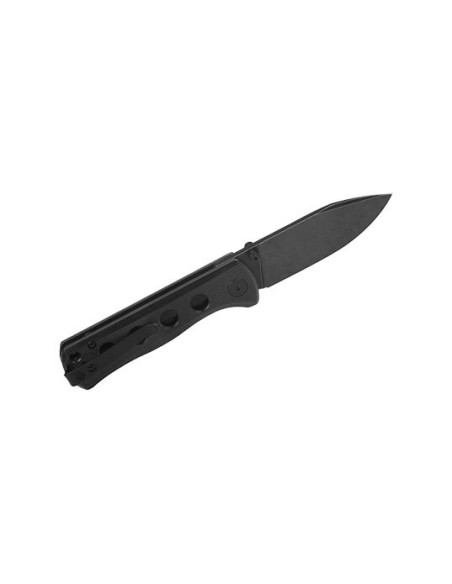 Navaja Plegable QSP Canary Black : Filo Duradero y Elegancia