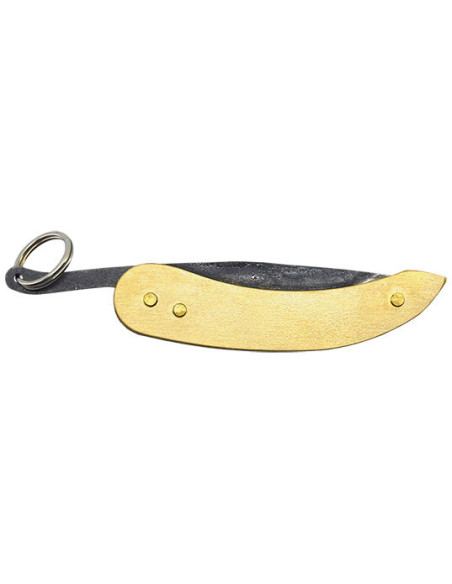 Couteau pliant Svord Peasant Micro Brass - 11347 - Khurts.com