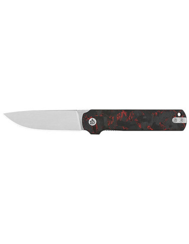 QSP Lark Red Folding Knife: Elegance and Lasting Sharpness