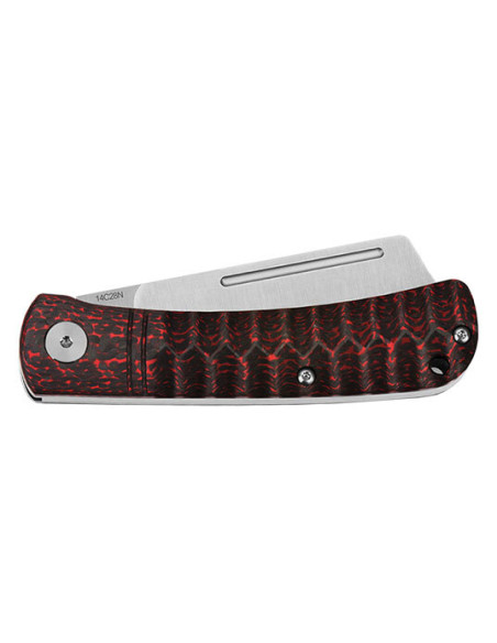 Coltello Pieghevole QSP Hedgehog: Precisione ed Eleganza in Rosso