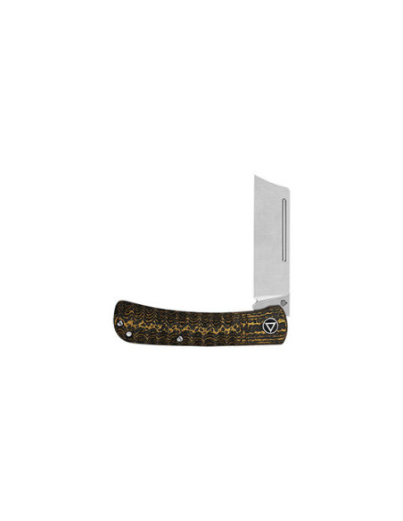 Klappmesser QSP Hedgehog Kohlefaser Gold - 11441 - Khurts.com