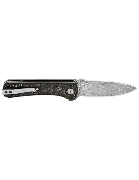 Couteau pliant QSP Hawk Noir/Bronze - 11450 - Khurts.com