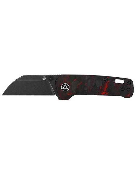 Klappmesser QSP Penguin Mini Schwarz/Rot - 11464 - Khurts.com