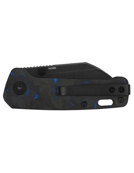 Klappmesser QSP Penguin Mini Schwarz/Blau - 11471 - Khurts.com