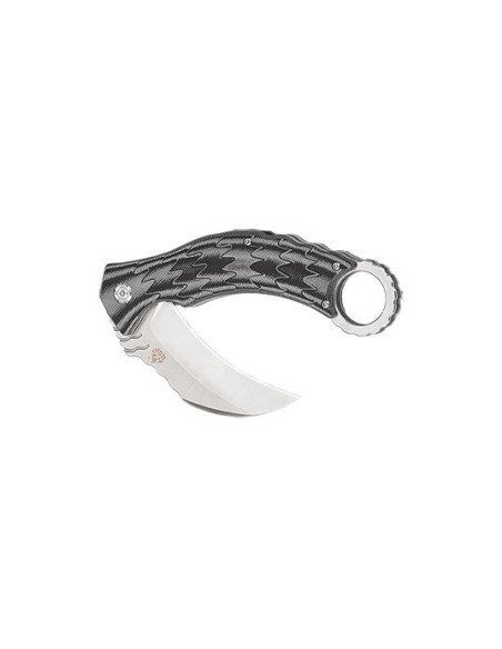 Couteau pliant QSP Eagle Gris/Noir - 11481 - Khurts.com