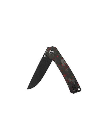 Klappmesser QSP Osprey Schwarz/Rot - 11496 - Khurts.com