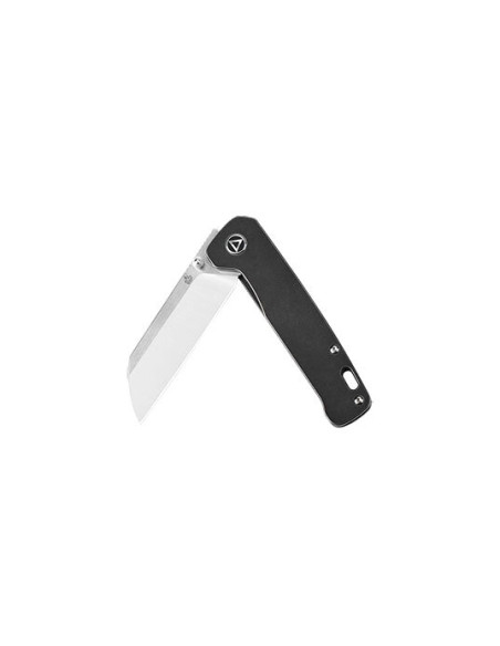 QSP Penguin Black Folding Knife: Precision and Titanium Elegance