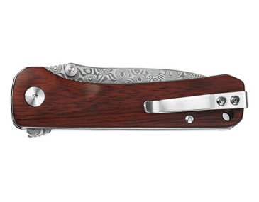 Coltello Pieghevole QSP Hawk : Eleganza e Filo Damasco 2