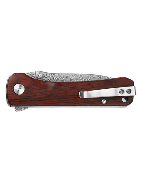Navaja Plegable QSP Hawk : Elegancia y Filo Damasco