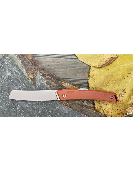 Couteau pliant Florinox Clovis Orange Rust - 11805 - Khurts.com