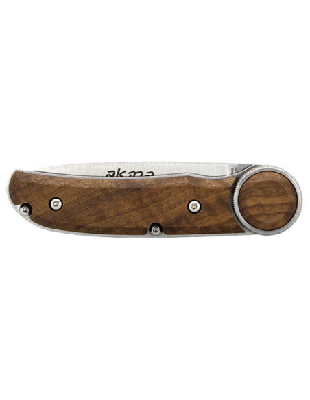 Coltello Pieghevole Florinox Akma: Precisione ed Eleganza in Noce