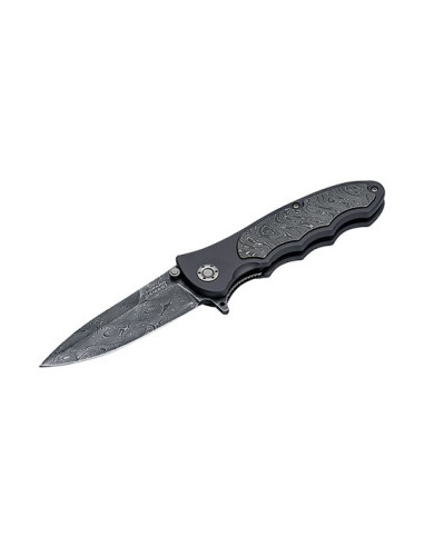 Boker Leopard-Damascus III Folding Knife: Strength and History