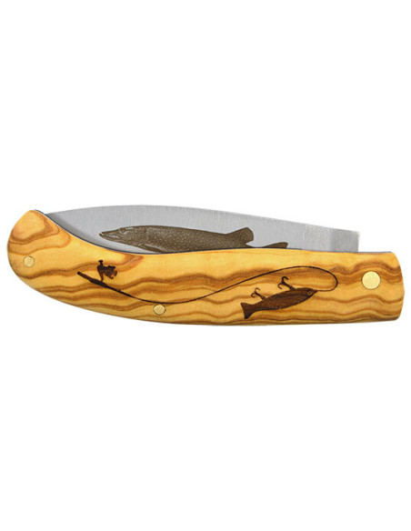 Klappmesser Agora Tec Personalisierte Serie 78 - Brochet - 11892 - Khurts.com