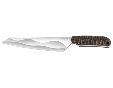 Dravik Fixed Blade Knife: Japanese Precision, Ziricote Elegance