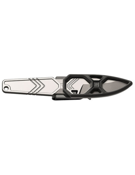 Couteau fixe TB Outdoor Impact 127 Gris - 12091 - Khurts.com