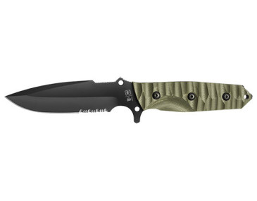Coltello Fisso Maraudeur TB Outdoor: Robustezza e Sicurezza Kaki