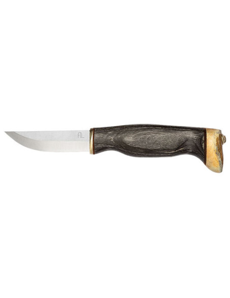 Arctic Legend Fixed Blade Knife: Elegance and Precision in Black Wood