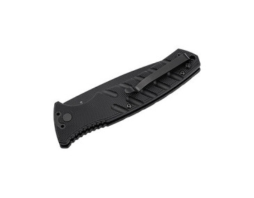 Boker Plus Automatic Knife: Black Precision and Elegance 2
