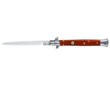 Navaja Auto Stilleto en Cocobolo: Precisi&oacute;n y Elegancia Garantizadas
