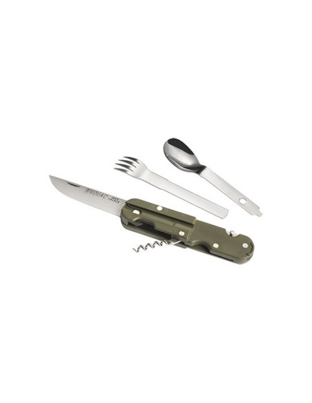 Coltello TB Outdoor Bivouac Kaki : Versatilit&agrave; e Sicurezza Totale