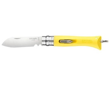 Multifunktionsmesser Opinel N&deg;09 Bricolage Gelb - 12409 - Khurts.com