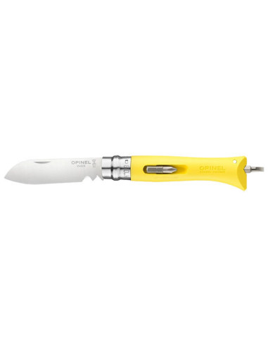 Multifunktionsmesser Opinel N&deg;09 Bricolage Gelb - 12409 - Khurts.com