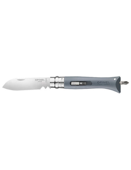 Couteau Multifonctions Opinel N&deg;09 Bricolage Gris - 12412 - Khurts.com