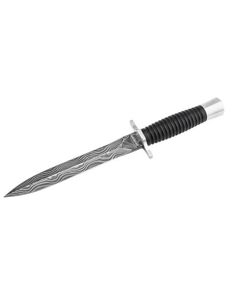 Boker Acht-Acht Dagger: Damascus Precision and Unique Elegance