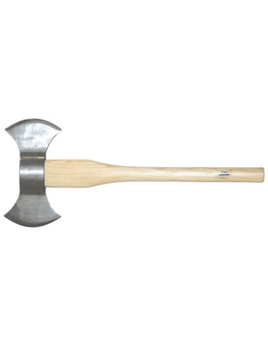 Wurfaxt Prandi Doppelschneide - 12510 - Khurts.com