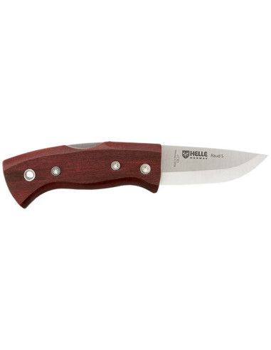 Coltello Helle Raud S : Precisione Nordica ed Eleganza Rossa