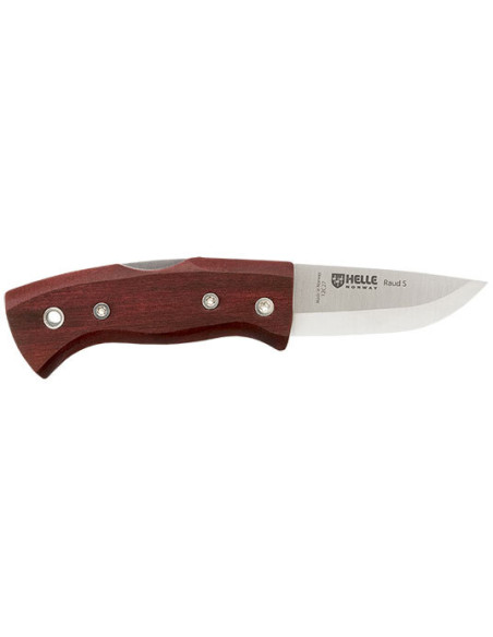 Helle Raud S Knife: Nordic Precision and Red Elegance
