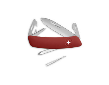 Schweizer Taschenmesser Swiza D04 Allmatt - rot - - 12775 - Khurts.com