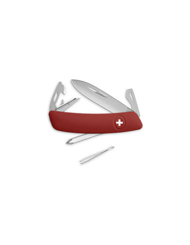 Schweizer Taschenmesser Swiza D04 Allmatt - rot - - 12775 - Khurts.com
