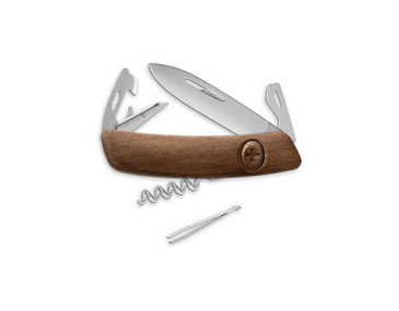 Schweizer Taschenmesser Swiza D03 Allmatt, Nussbaum - 12778 - Khurts.com