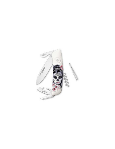 Couteau Suisse Swiza D03, Senorita, blanc - 12786 - Khurts.com