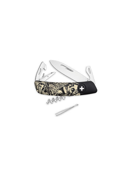Couteau Suisse Swiza D03, Dia De Los Muertos - 12791 - Khurts.com