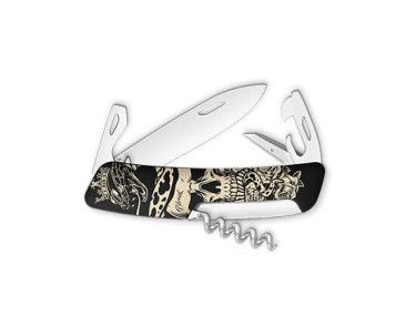 Schweizer Taschenmesser Swiza D03, Dia De Los Muertos - 12791 - Khurts.com 2