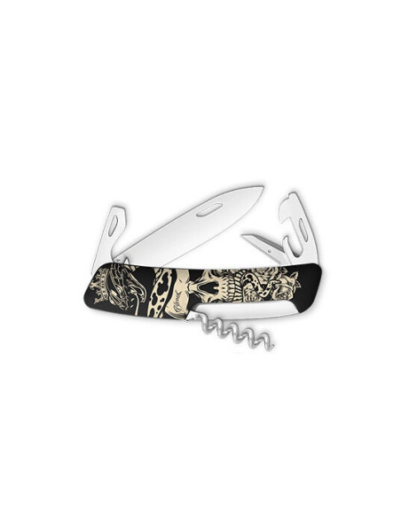 Couteau Suisse Swiza D03, Dia De Los Muertos - 12792 - Khurts.com