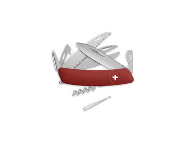 Schweizer Taschenmesser Swiza D09 Allmatt - rot - 12797 - Khurts.com